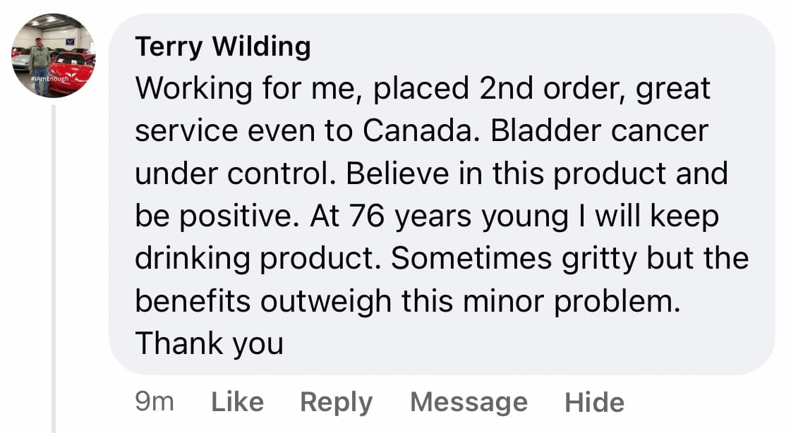 Take a moment to read this bladdar cancer testimonial. bladdar cancer testimonial