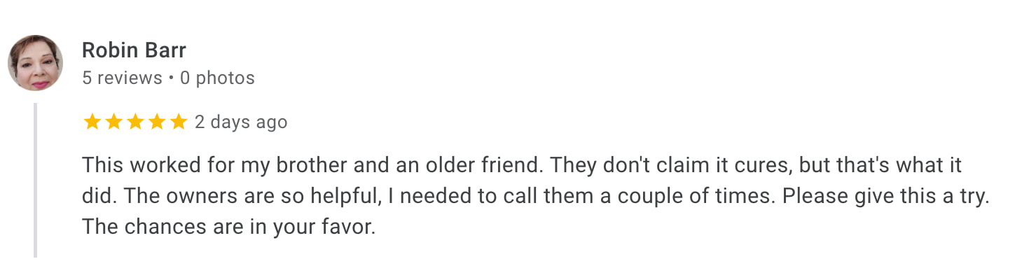 essiac tea testimonial